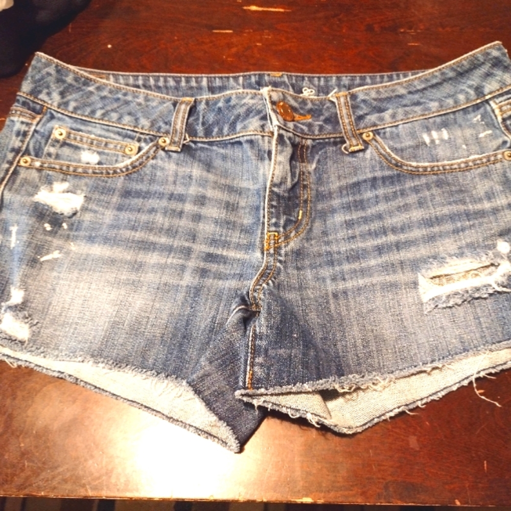American Eagle Jean Shorts Size 12
